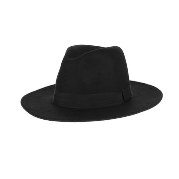 Casual Panama Sun Hats Solid Color Gangster Summer Hats Church Cap Jazz Wide Brim Hats