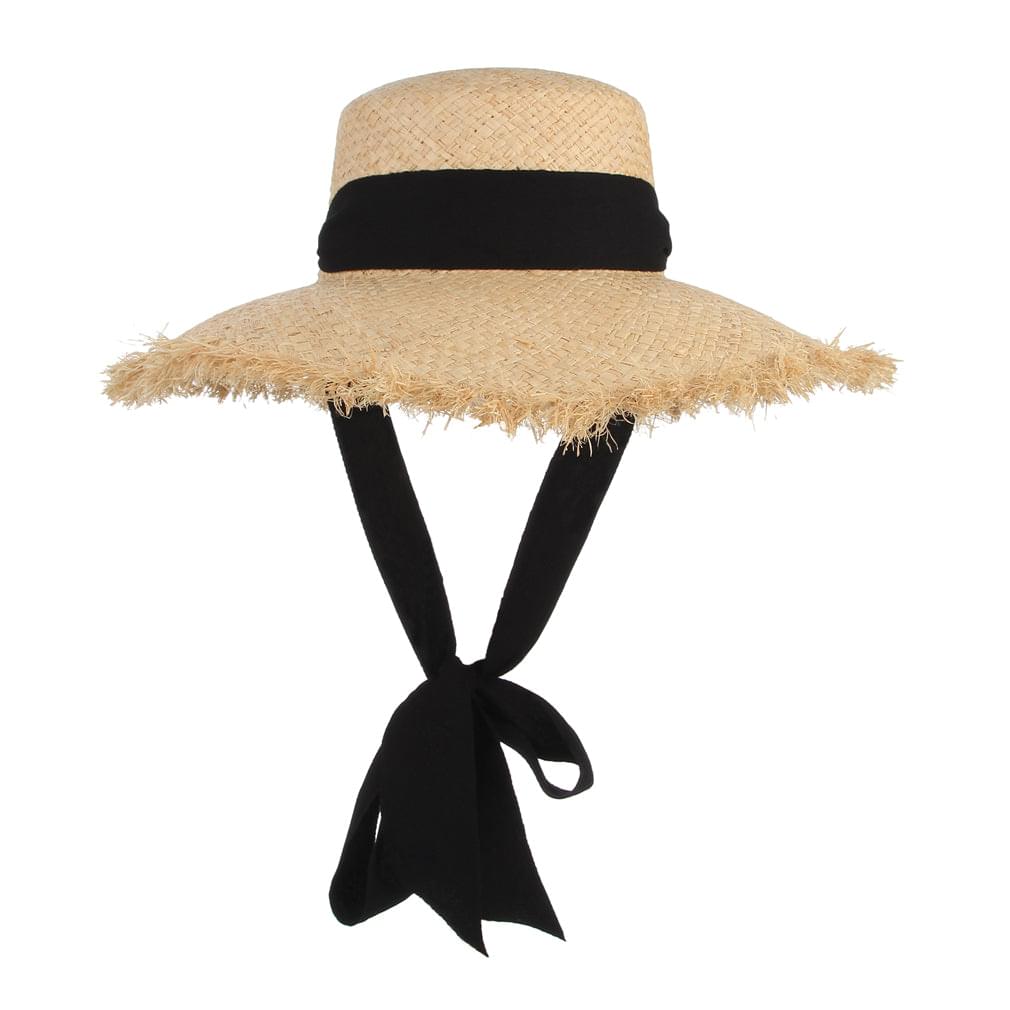 GEMVIE Unisex Straw Sun Hat,UPF50+ Straw Lifeguard Hat Wide Brim