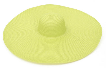 GEMVIE Oversized Straw Hat for Women Wide Brim Summer Sun Hat Packable Straw Floppy Beach Sun Hat