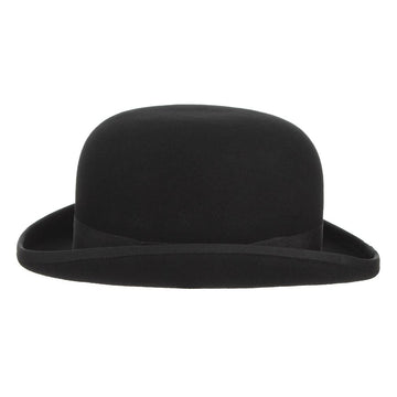GEMVIE Black Derby Bowler Hat
