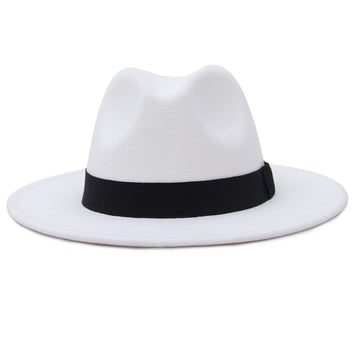 Gemvie Fashion Wide Brim Fedora Hat