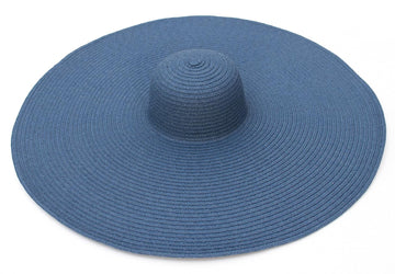 GEMVIE Oversized Straw Hat for Women Wide Brim Summer Sun Hat Packable Straw Floppy Beach Sun Hat